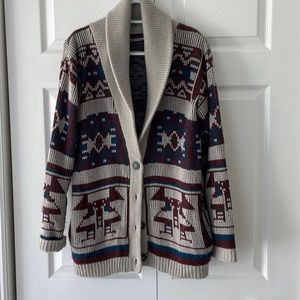 Rubbish aztec cardigan